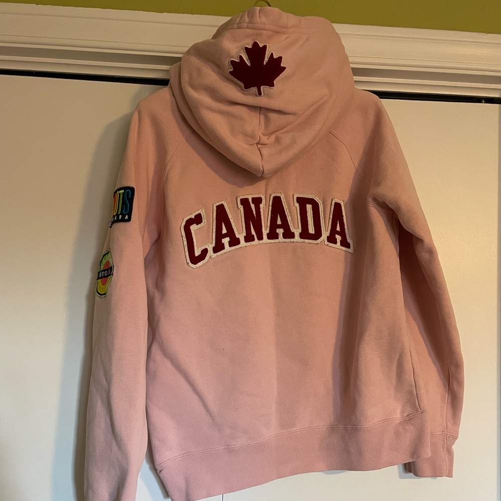Roots zipped hoodie